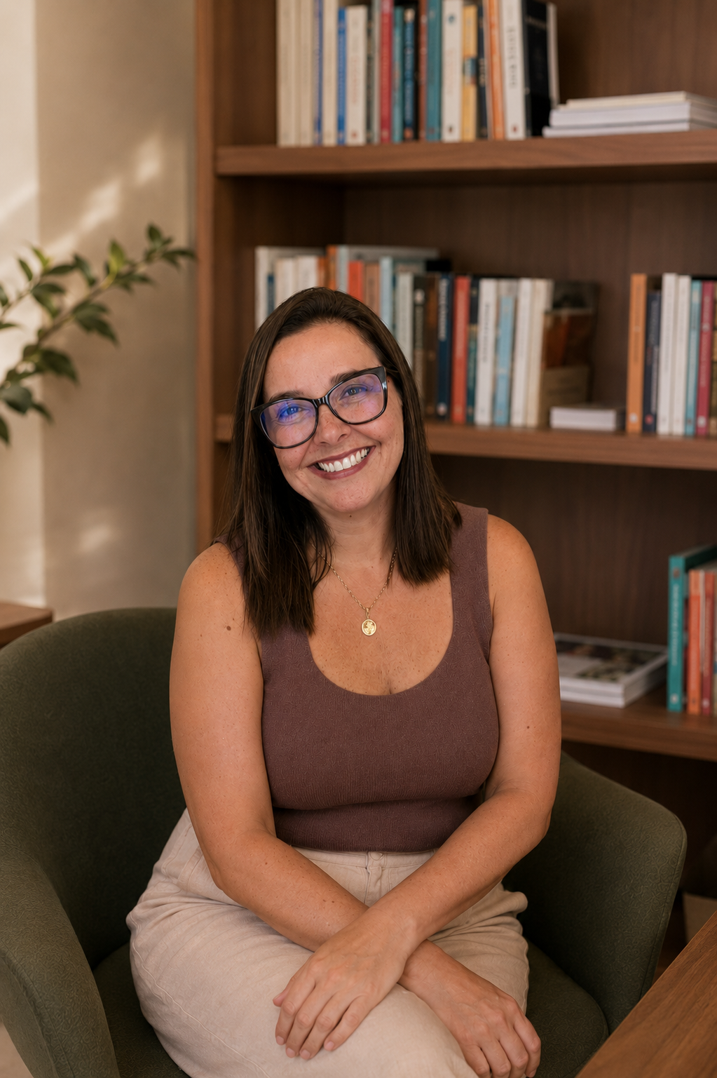 Profa. Luciana Andrade — coordenação clínica da Desatar