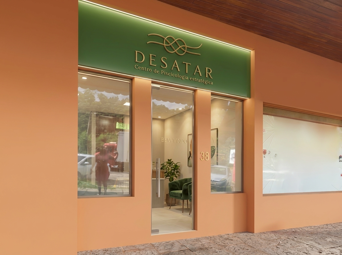 Fachada da Clínica Desatar em Teresópolis — sede da formação