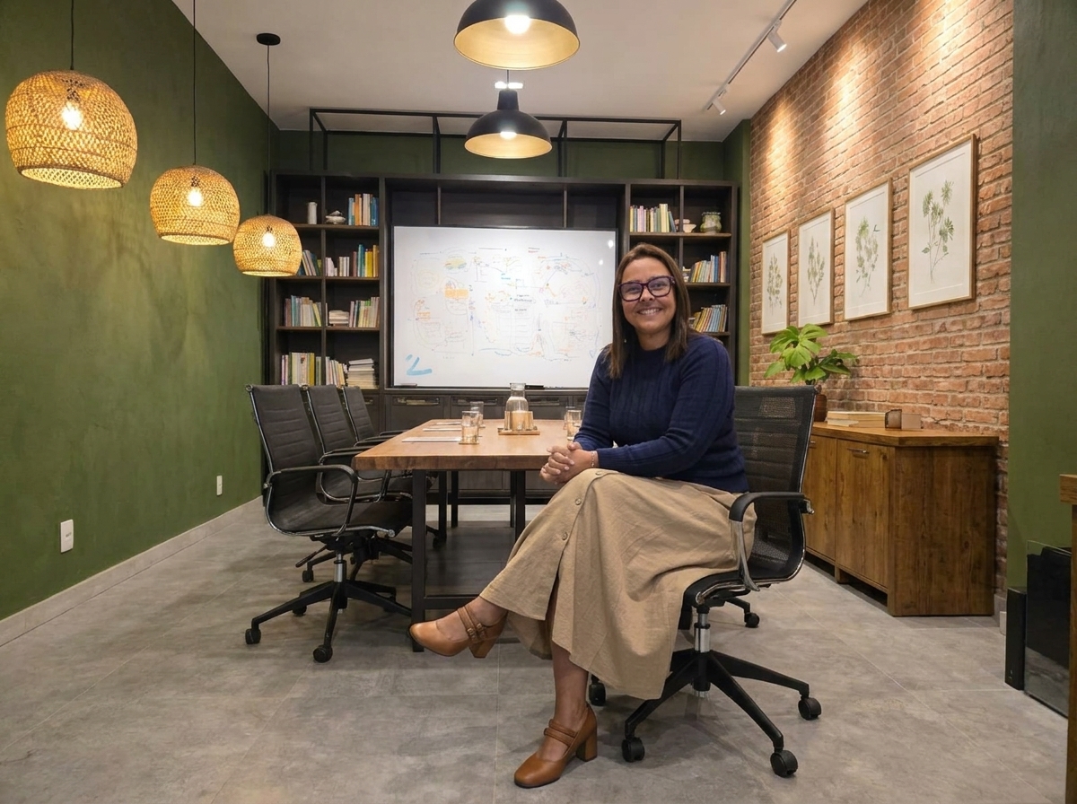 Profa. Luciana Andrade — coordenação da Formação em TCC